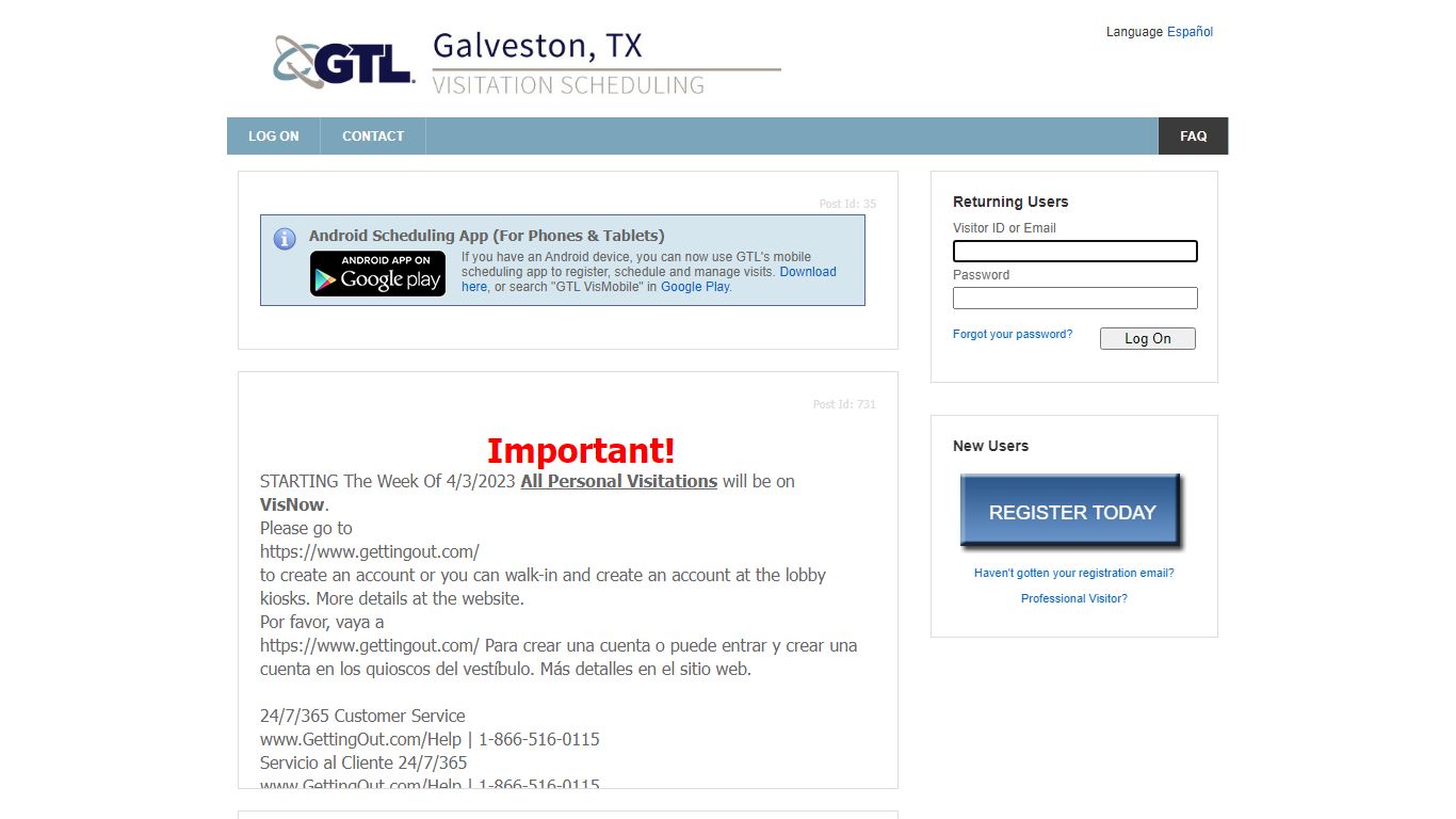 ViaPath Visitor Web 8.0 - GTLVisitMe